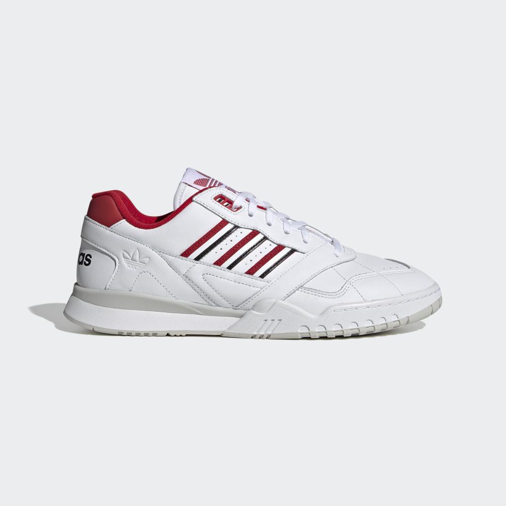 Tenisi Adidas A.R. Dama Romania - Albi/Rosii Inchis/Negrii EF5945